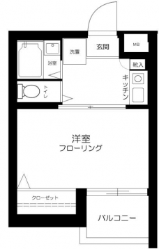 ソアール豊島園の間取り図