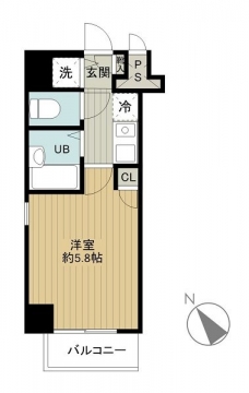 ロイヤルアメニティー池尻大橋の間取り図