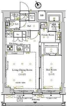 ARKMARK東大井の間取り図