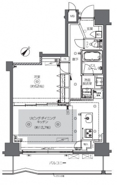 ZOOM日本橋馬喰町の間取り図