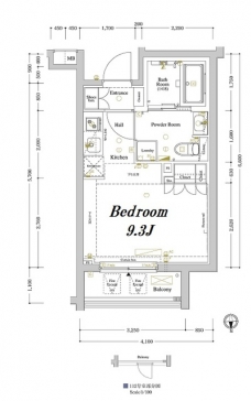 アークマーク中野坂上の間取り図