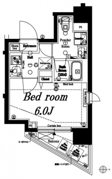 アクサス旗の台の間取り図