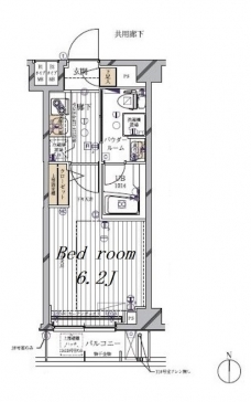 メインステージ多摩川IIIの間取り図