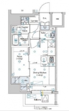 SYFORME WASEDAの間取り図