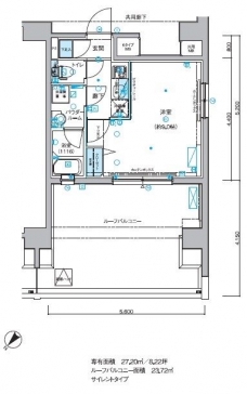 メインステージ小竹向原の間取り図