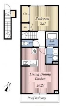 プラントグラスIIの間取り図