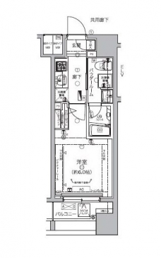 メインステージ平和島IIの間取り図