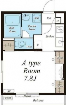 リブリ・コルージャの間取り図