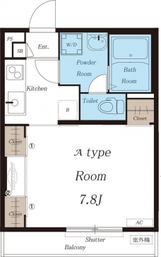 リブリ・コルージャの間取り図