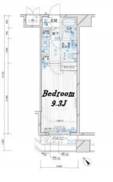 メインステージ王子の間取り図