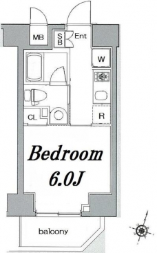 グランヴァン板橋本町IIの間取り図