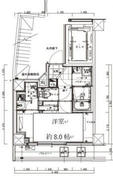 メインステージ板橋志村IIの間取り図