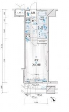 メインステージ王子の間取り図