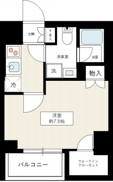 ＡＲＣＯＢＡＬＥＮＯ ＴＡＭＡＧＡＷＡ ＡＺの間取り図