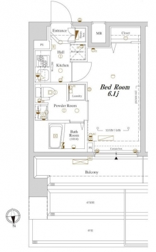 アクサス大塚の間取り図