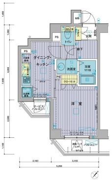 メインステージときわ台IIの間取り図