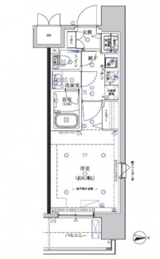 クレイシア赤羽の間取り図