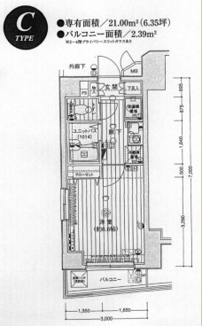 メインステージ南麻布の間取り図