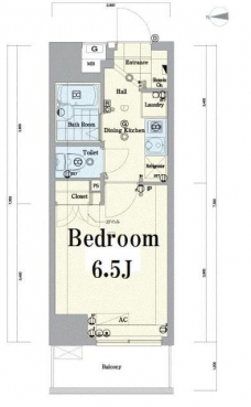 エクシム板橋区役所前の間取り図