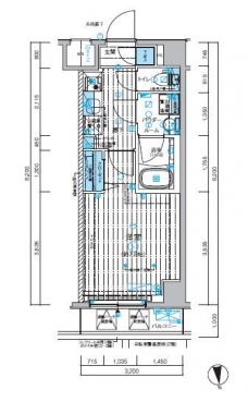 メインステージ成増の間取り図