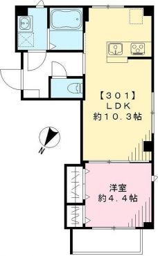 マトーニ　ロッシの間取り図