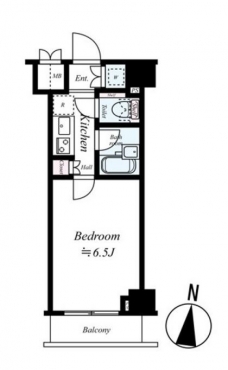 ルーブル大島の間取り図