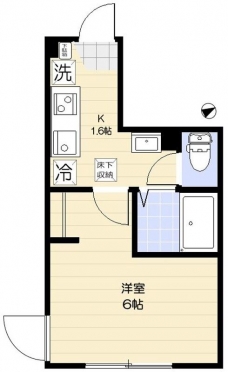 エクセラン本蓮沼Iの間取り図