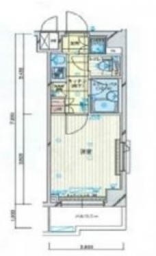 ルーブル下丸子弐番館の間取り図