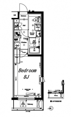 アークマーク中野鷺宮の間取り図