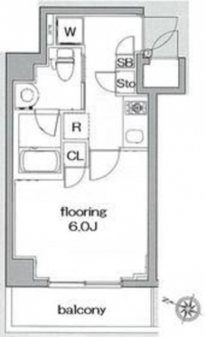 グランヴァン板橋本町IIの間取り図