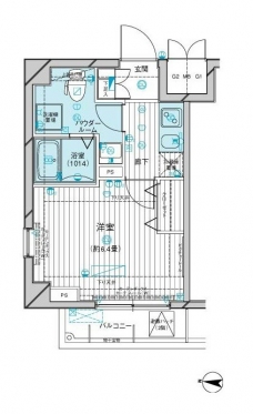 メインステージ多摩川IIの間取り図