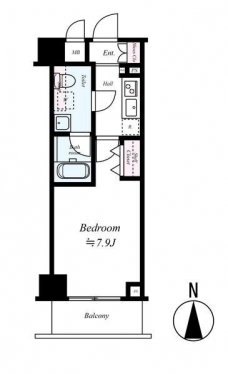 グランドコンシェルジュ亀戸の間取り図