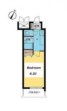 スカイコート神田の間取り図