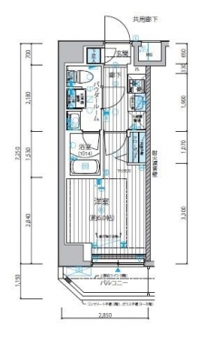 メインステージ立川IVの間取り図