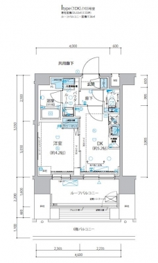 メインステージ浮間舟渡の間取り図
