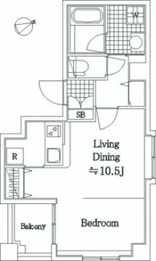 ＲＥＶ・ＣＬＯＳＥの間取り図