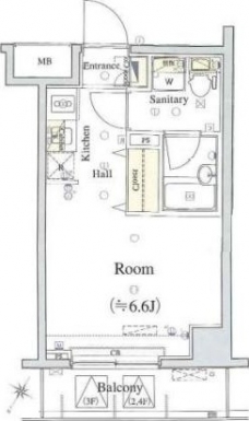 ARTESSIMOLINKBREZZAの間取り図