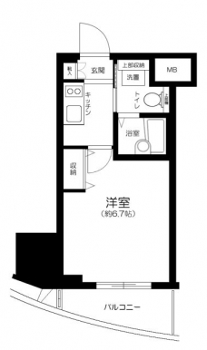 フェニックス板橋大山の間取り図