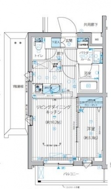 メインステージ練馬春日町の間取り図