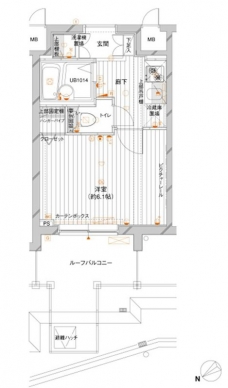 メインステージ赤塚の間取り図