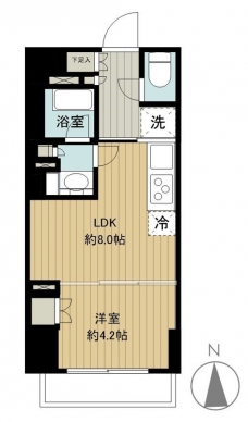 パークホームズ東陽町の間取り図