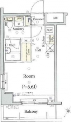 ARTESSIMOLINKBREZZAの間取り図