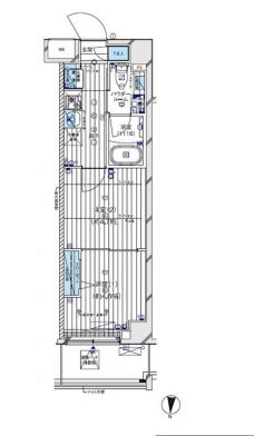 メインステージ本蓮沼の間取り図