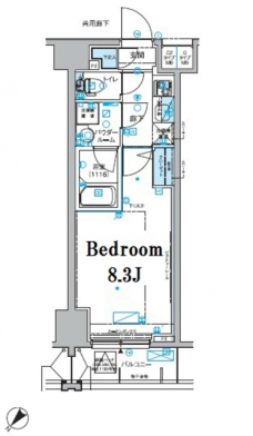 メインステージ小竹向原の間取り図