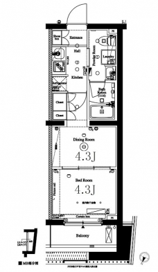 アークマーク三軒茶屋の間取り図