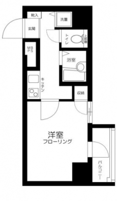 ジュエル板橋区役所前の間取り図