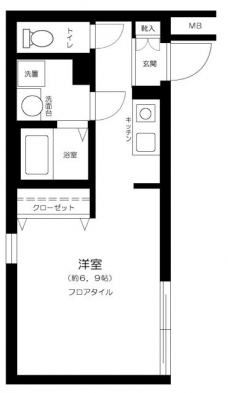 GC大森本町の間取り図