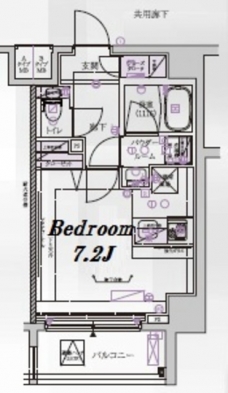 メインステージ菊川IIの間取り図
