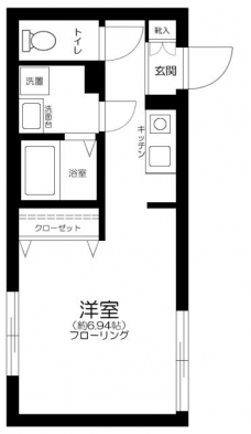 GC大森本町の間取り図