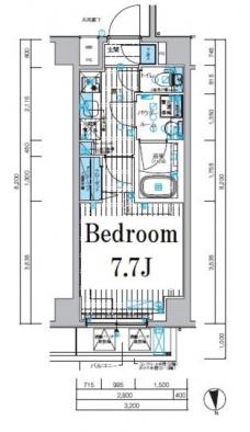 メインステージ成増の間取り図
